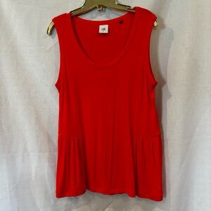CABI sleeveless loose fitting T Shirt size S